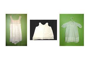 Vintage womens baby apparel clothing Victorian antique  