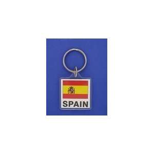  Flag Key Ring, Spain w/Seal