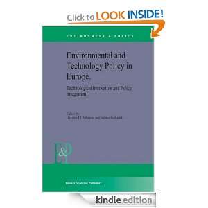 Environmental and Technology Policy in EuropeTechnological Innovation 