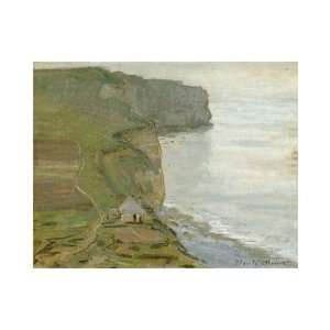  Cape Antifer Etretat by Claude Monet. size 20 inches 