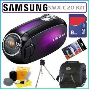  C20 Ultra Compact Touch of Color Camcorder with 10x Optical Zoom 