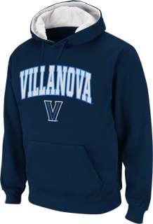 Villanova Wildcats Arched Tackle Twill Hooded Sweatshirt  