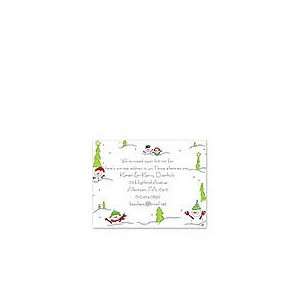  Snow People Moving Party Invitations Health & Personal 