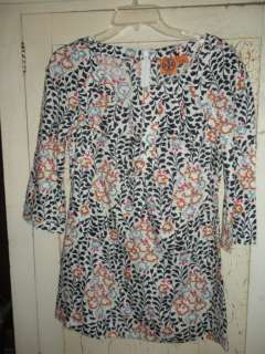 AUTH TORY BURCH ALEXIANE COVERUP TUNIC TOP BLOUSE 4 & 6 NEW SALE $235 