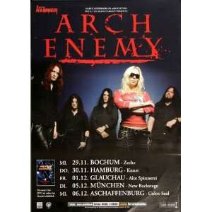 Arch Enemy   Live Apocalypse 2006   CONCERT   POSTER from GERMANY