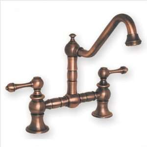 9202 Vintage III Bridge Faucet with a Traditional Swivel Spout 