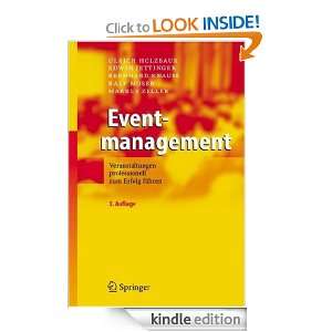 Eventmanagement Veranstaltungen professionell zum Erfolg führen 