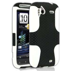 HTC Sensation 4G Case White and Black TMobile Raptor 