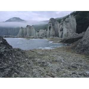 Hotokegaura Cliffs, Shimokita Peninsula, Aomori, Japan Photographic 