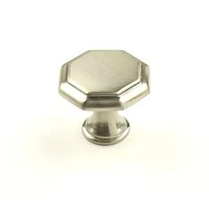   Nickel Apac 1 3/16 Die Cast Zinc Knob from the Apac Collection 25815