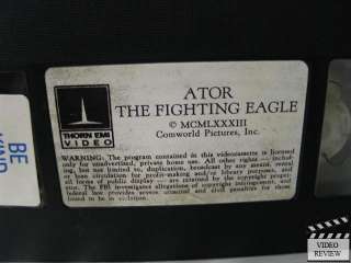 Ator   The Fighting Eagle VHS Miles OKeeffe  