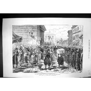  1877 Crisis Turkey Extra Soldiers Procession Strengthen 
