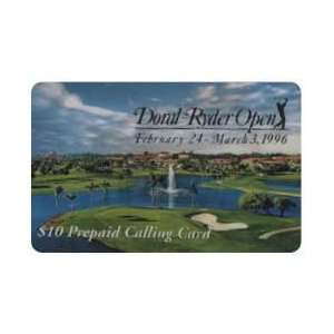 Collectible Phone Card $10. Doral Ryder Open Golf Tournament (1996 