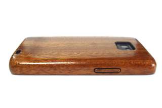 Galaxy SⅡ/S2 Wood Case Cover (African Mahogany)/Japanese Smartphone 