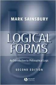   Logic, (0631216790), Mark Sainsbury, Textbooks   