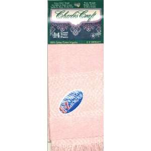 Velour Fingertip Towel 11 Inch X18 Inch   Lt Pink 