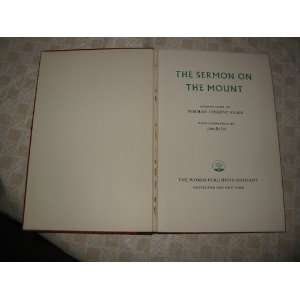  THE SERMON ON THE MOUNT Norman Vincent Peale Books
