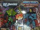 DC UNIVERSE AND MASTERS OF THE UNIVERSE ACTION FIGURES SKELETOR VRS 
