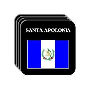  Guatemala   SANTA APOLONIA Set of 4 Mini Mousepad 