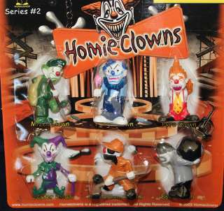 Homies, Homie Clowns #2, LOT of 12 cards   72 figures  