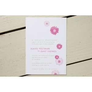  Blossom Wedding Invitations by Paper + Cup Health 