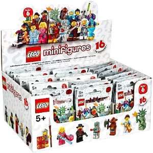  Lego Mini Figure Case Collection Series 6 Chase Bag Box 60 