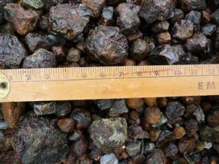 2,268 Carat Lots of Natural Garnet Rough   Over 1 Pound Each  