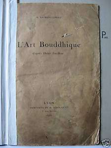 BUDDHIST ART French Book 1921 Laurent Vibert BUDDHISM   