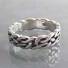 All Around Celtic Knot Band Sterling Silver Ring 11  