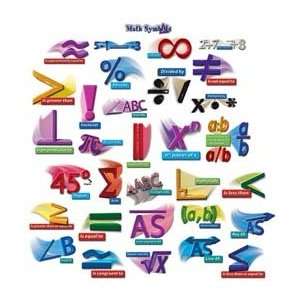  Math Symbols Punch Outs Bb Sets Math 4 12 Toys & Games