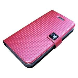   4S / 4 Novoskins iDiary Case Pink Patent Cubic Design Electronics