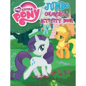  My Little Pony Coloring and Activity Book (Rarity, Applejack 