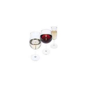  Wine and Champagne Glass Candles