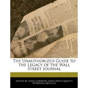   of the Wall Street Journal (9781241315788) Emily Gooding Books