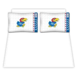  NCAA Kansas Jayhawks Micro Fiber Bed Sheets