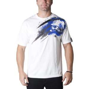 Metal Mulisha Subliminal Mens Short Sleeve Racewear Shirt   White 