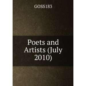  Poets and Artists (July 2010) GOSS183 Books