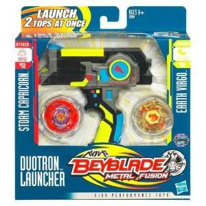  Beyblades Metal Fusion Exclusive Black Duotron Launcher 