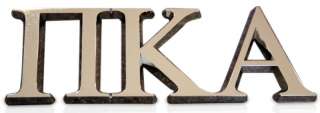 Pi Kappa Alpha   Chrome Car Letter Emblem   HOT AND NEW  