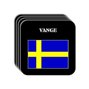  Sweden   VANGE Set of 4 Mini Mousepad Coasters 