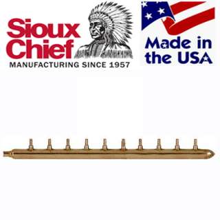 10 port 1/2 PEX Plumbing Manifold Sioux Chief CLOSED  