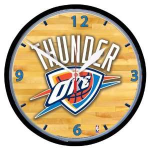  NBA Oklahoma City Thunder Clock Logo