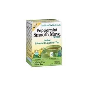 Traditional Medicinals Herbal Smooth Move Peppermint Tea 1 Box  