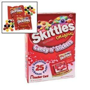 Skittles Valentine Candy & Stickers   Candy & Name Brand Candy (PLUS 