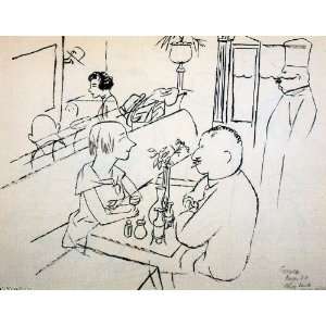  FRAMED oil paintings   George Grosz   24 x 18 inches 