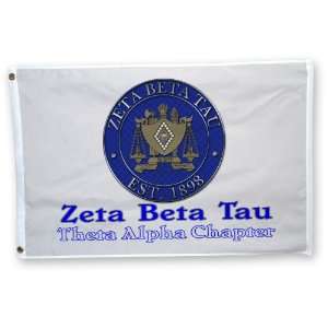  Zeta Beta Tau Flag 