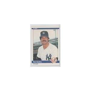  1984 Fleer #127   Ron Guidry Sports Collectibles