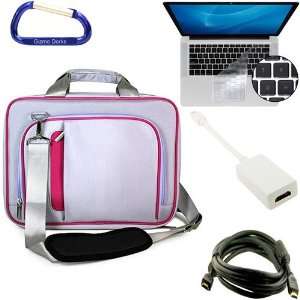 Inch Laptop Shoulder Strap Carrying Case Bag, Keyboard Silicone Skin 