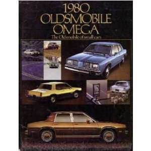   1980 OLDSMOBILE OMEGA Sales Brochure Literature Book 