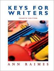 Keys for Writers, (0618437851), Ann Raimes, Textbooks   